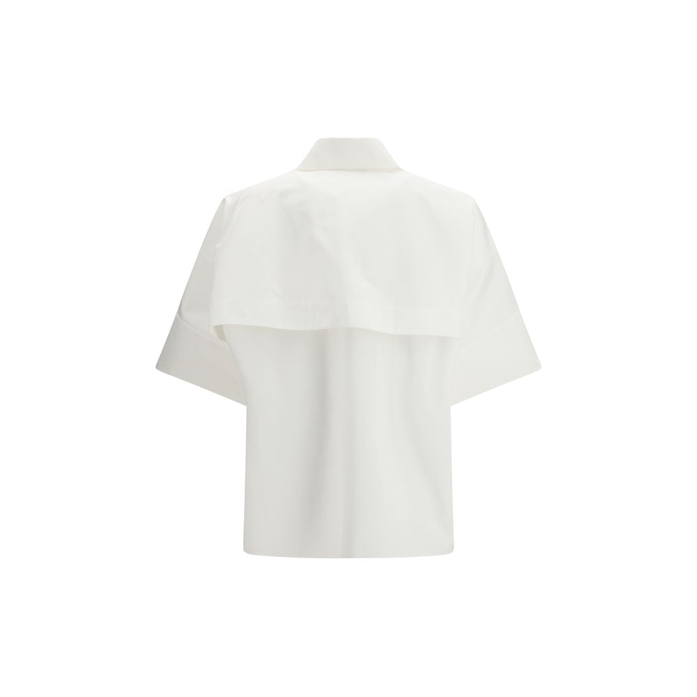 White Cotton Shirt - ventzia