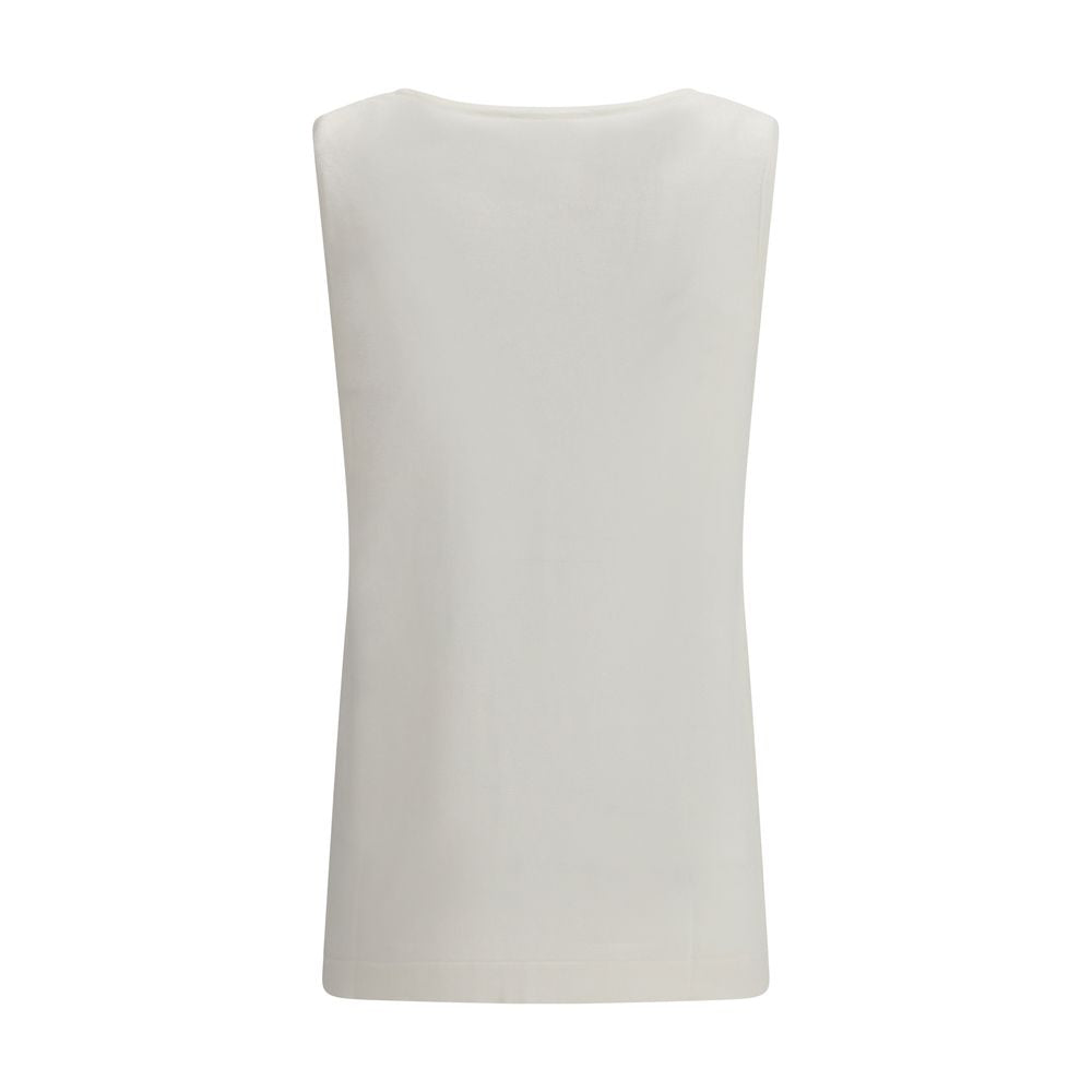 White Linen Top - ventzia
