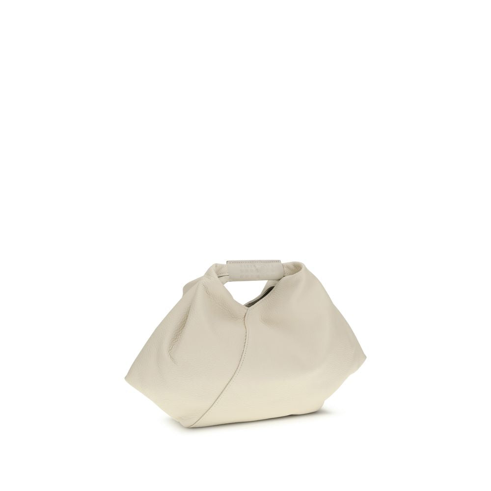 White Calf Leather Bos Taurus Handbag - ventzia