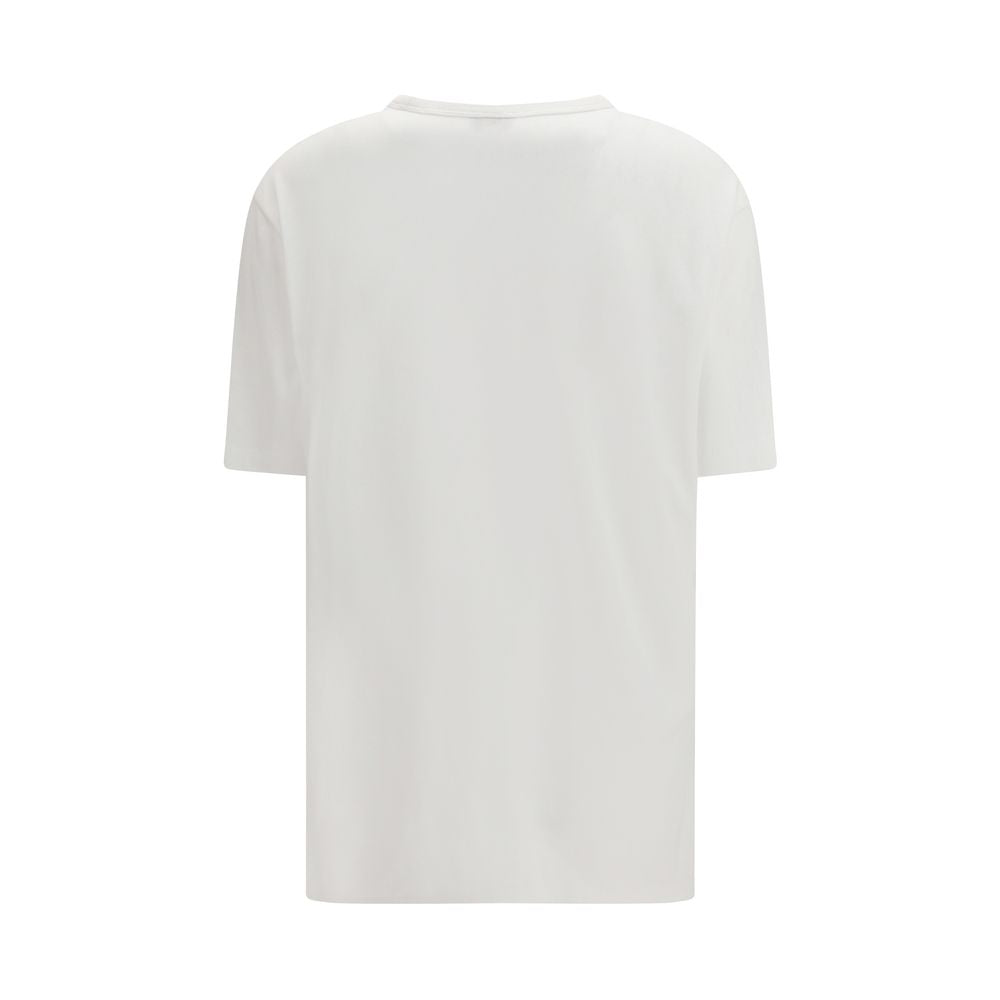 White Cotton T-Shirt - ventzia