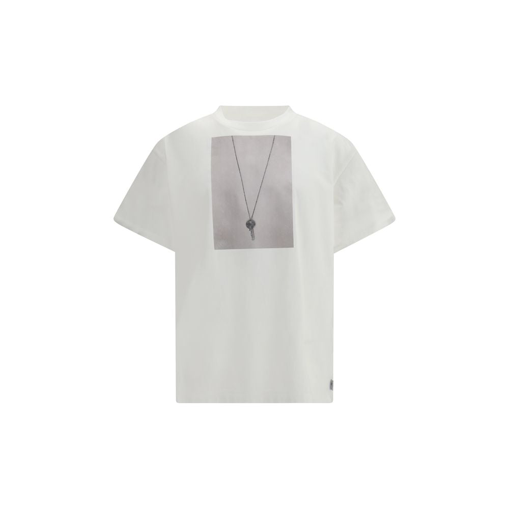 White Cotton T-Shirt - ventzia