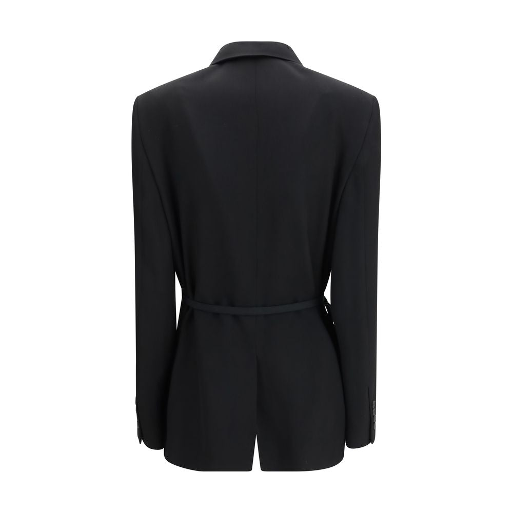 Black Wool Coat - ventzia