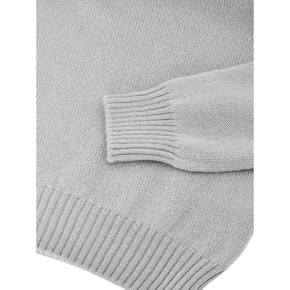 Gray Wool Turtleneck - ventzia