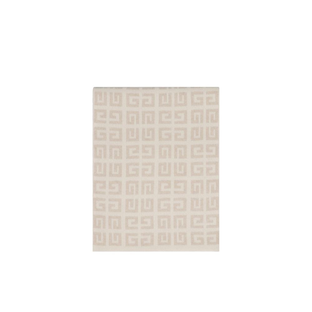 Beige Cashmere Scarf - ventzia