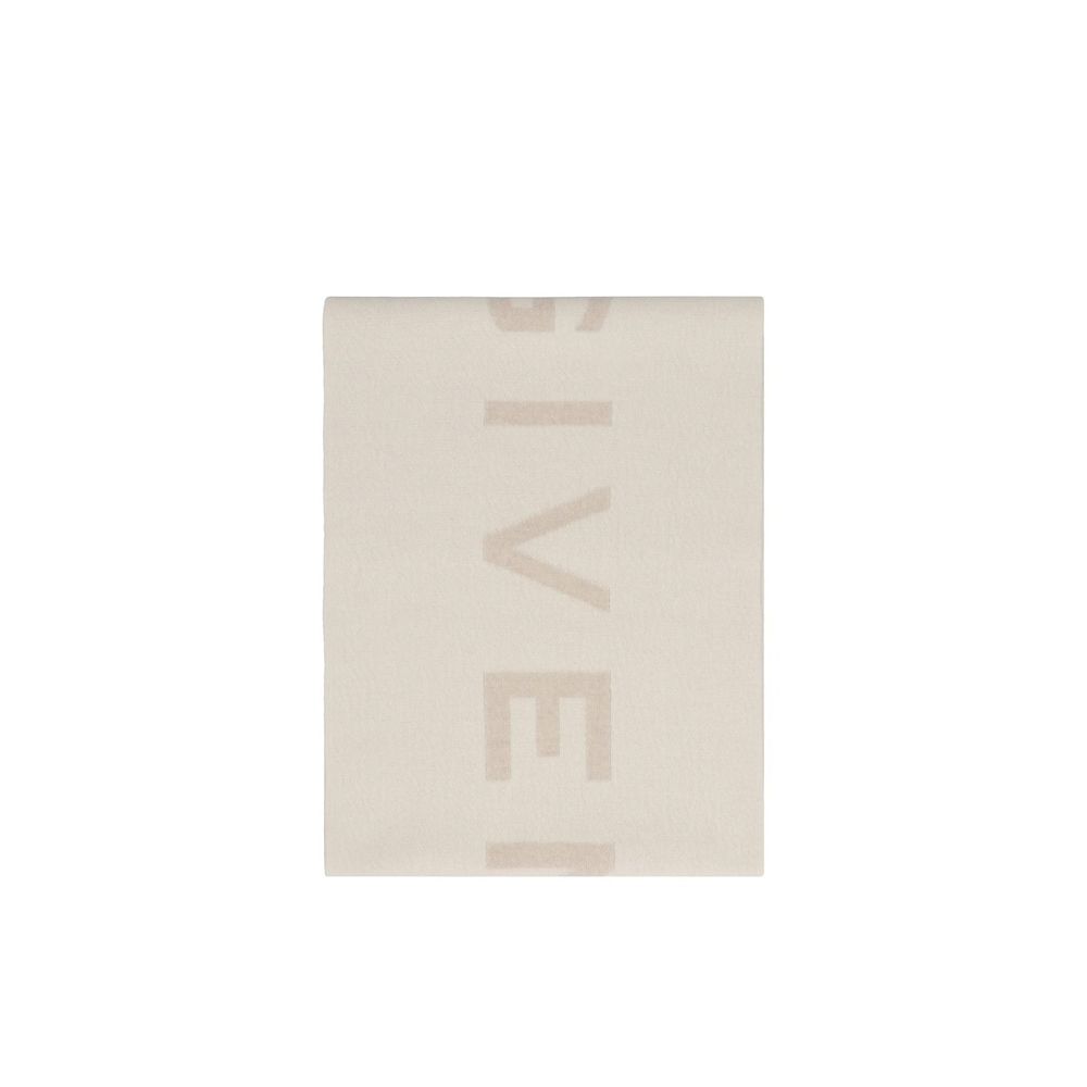 Beige Cashmere Scarf - ventzia
