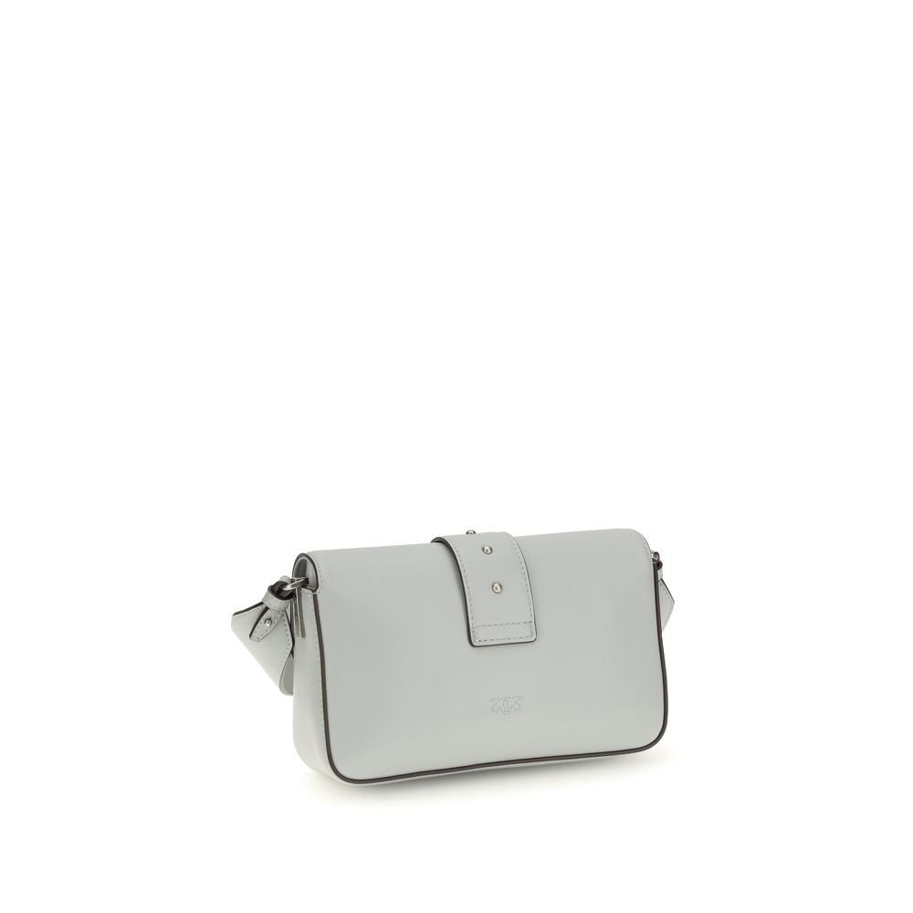 Gray Calf Leather Bos Taurus Shoulder Bag - ventzia