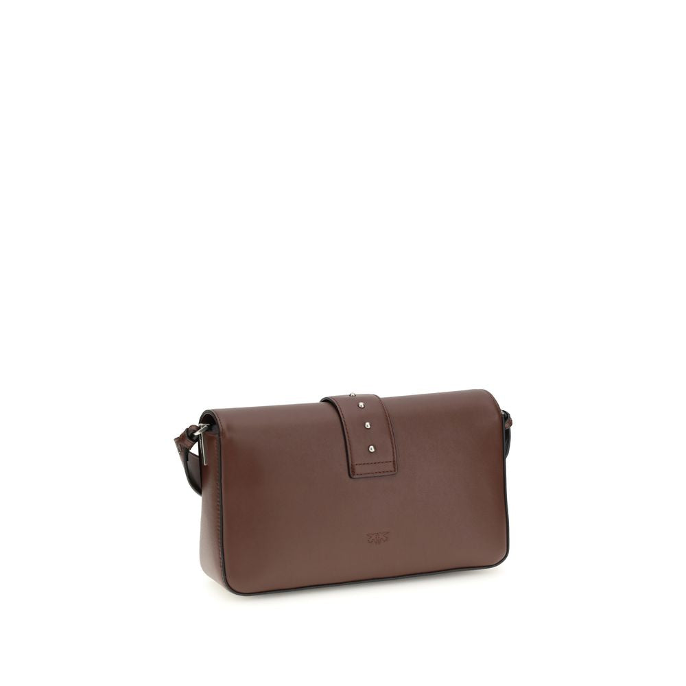 Brown Leather Shoulder Bag - ventzia