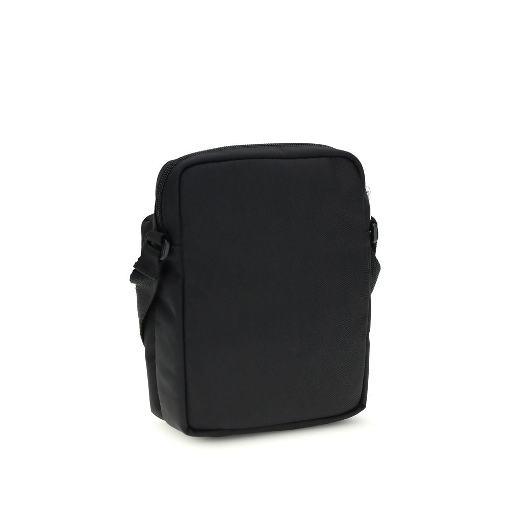 Black Polyamide Shoulder Bag - ventzia