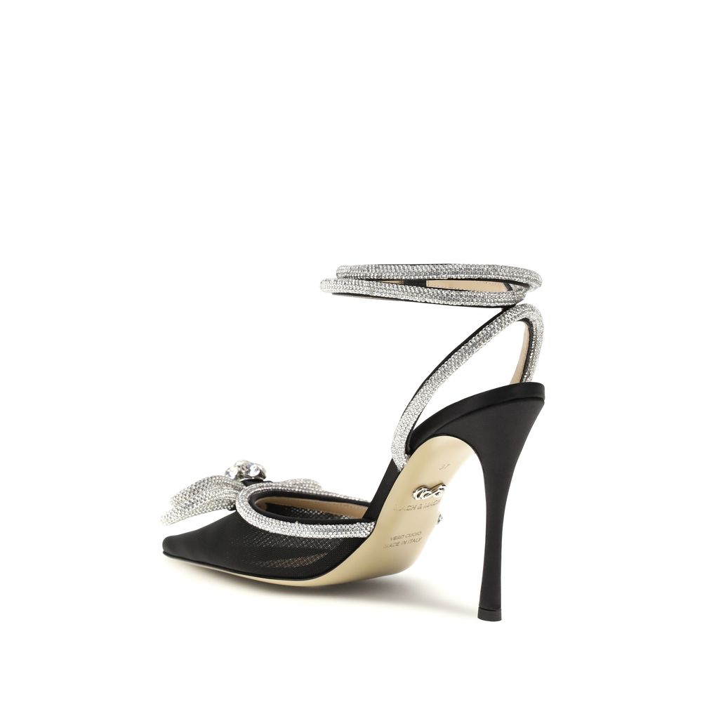 Black Silk Pumps - ventzia