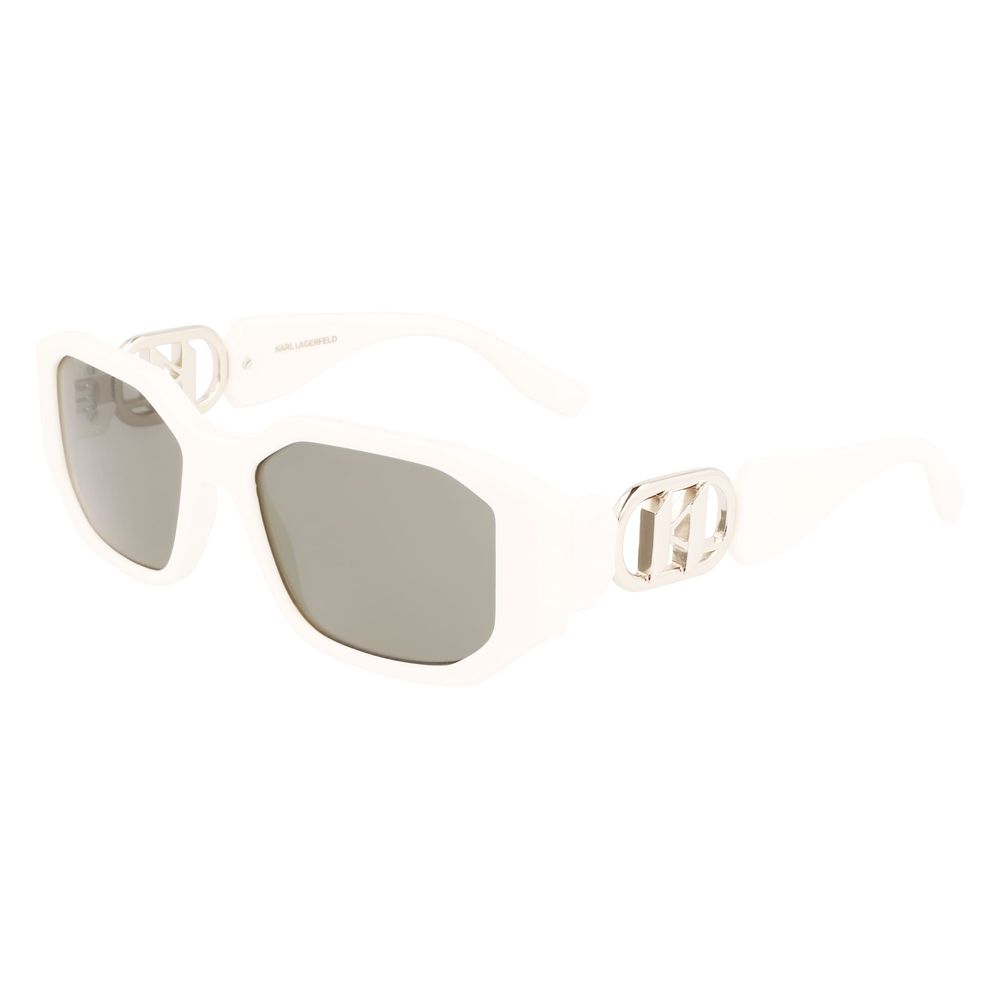 White Injected Sunglasses - ventzia