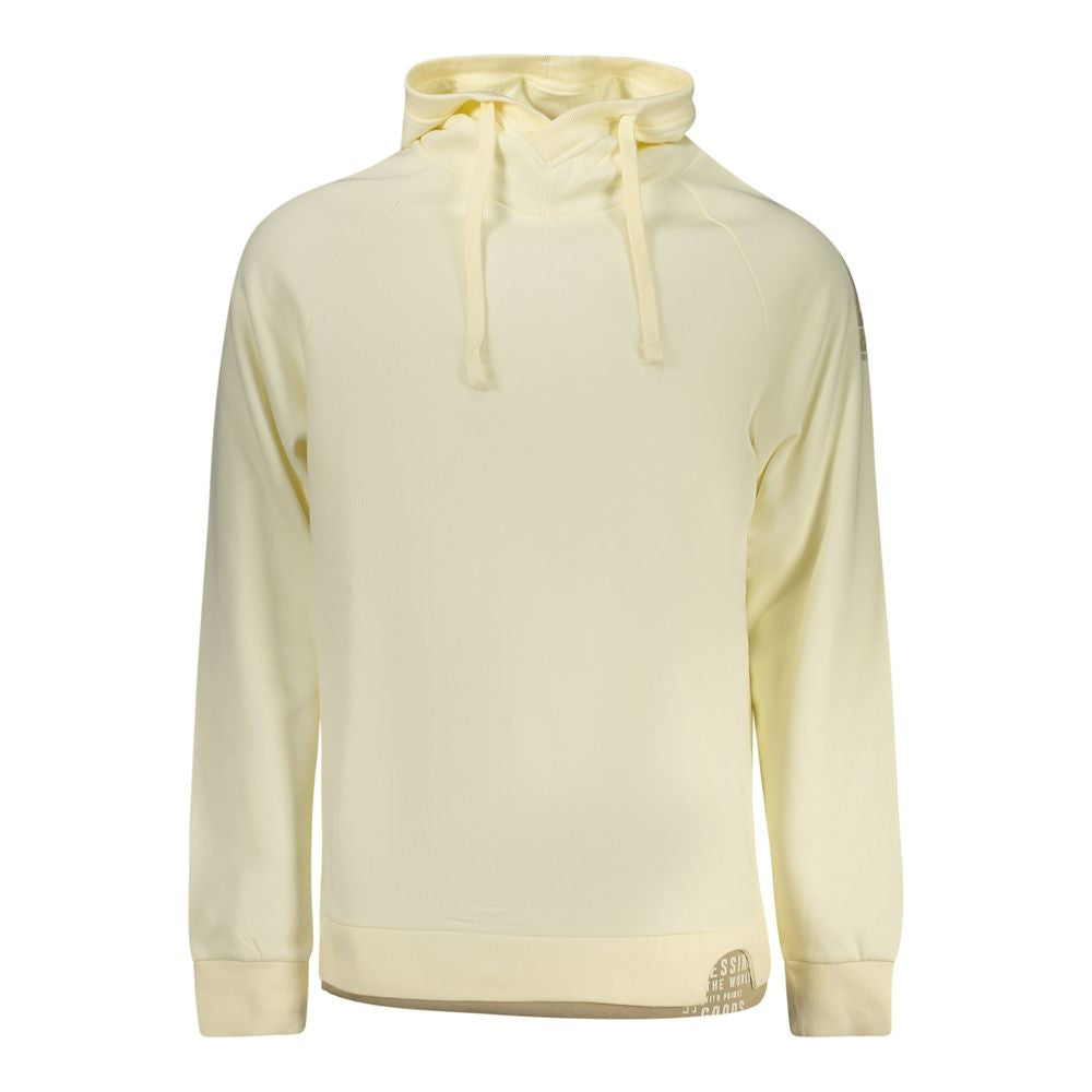White Cotton Men's Sweatshirt - ventzia
