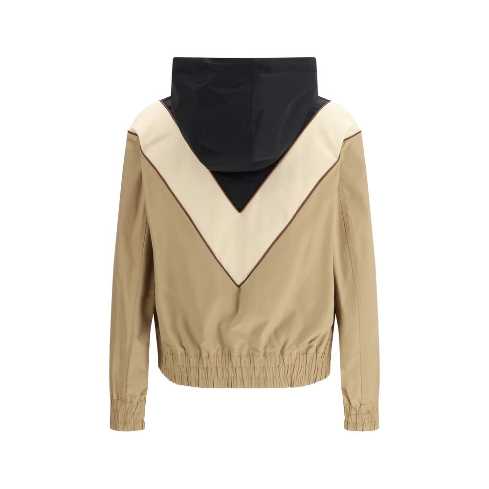Multicolor Polyester Shell Jacket - ventzia