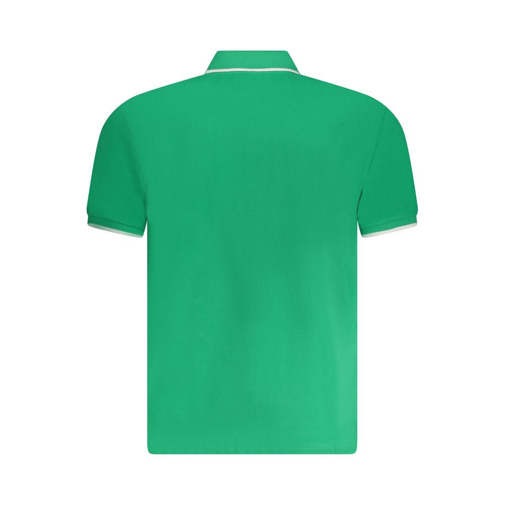 Verde Cotton Male Polo - ventzia