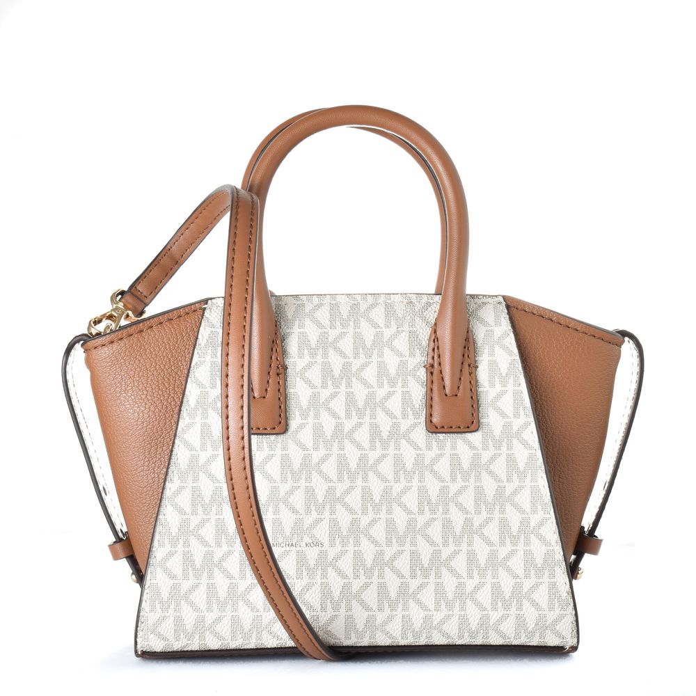 Beige Canvas Handbag - ventzia