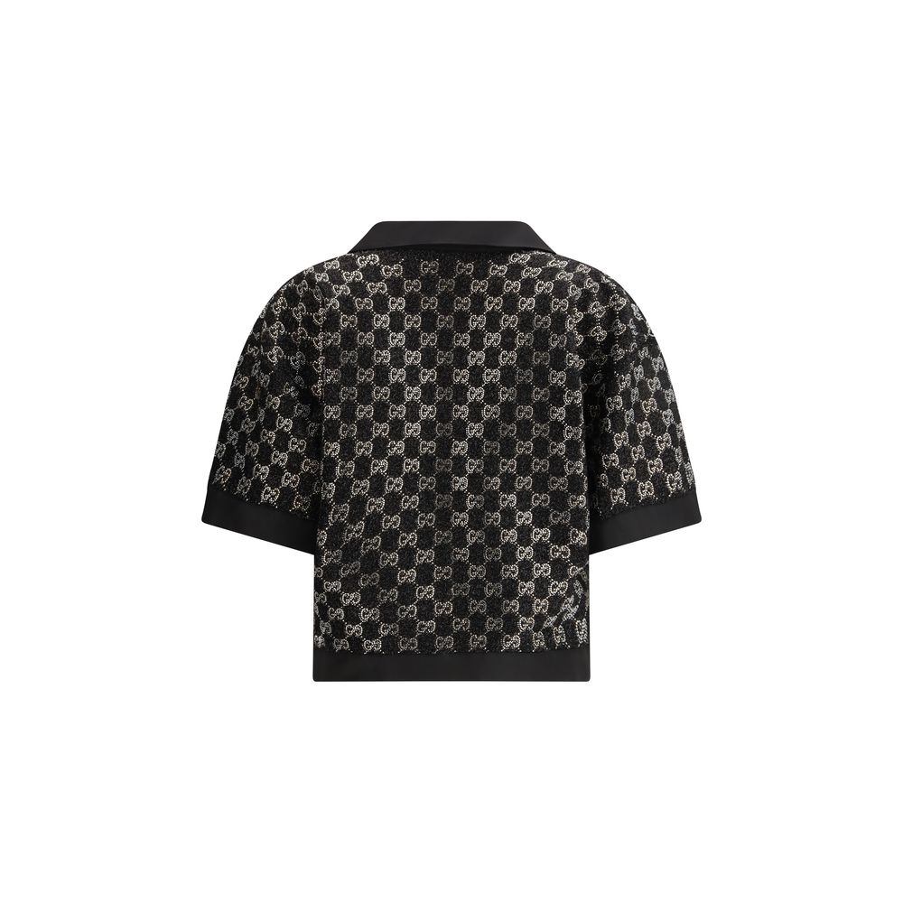 Black Viscose Shirt - ventzia