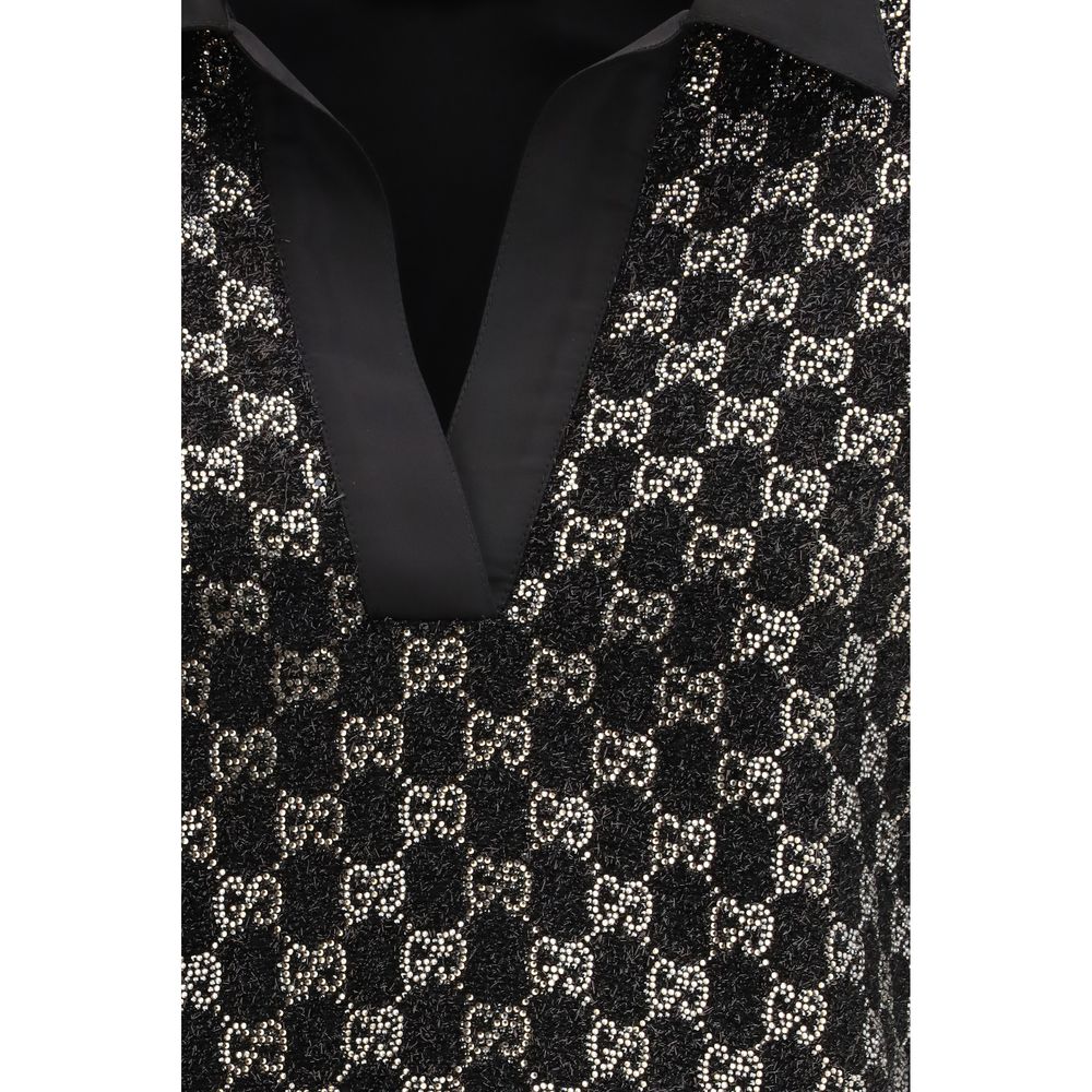 Black Viscose Shirt - ventzia