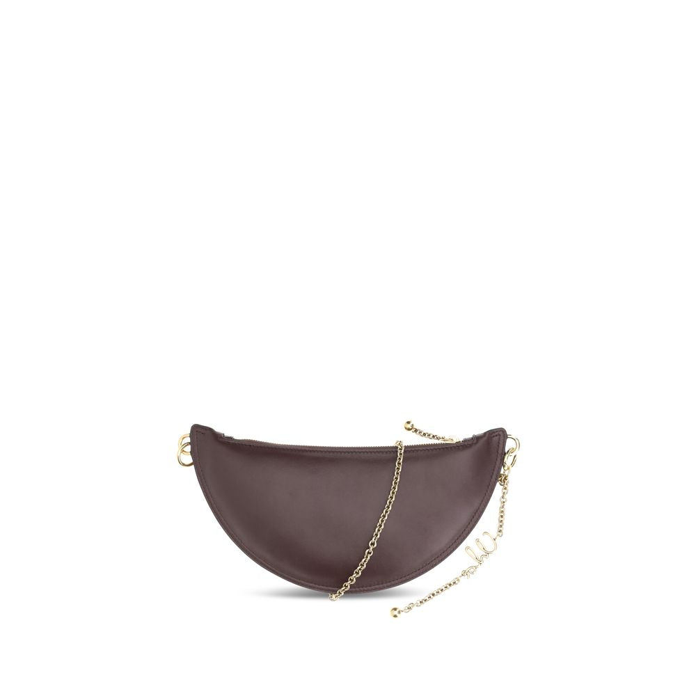 Brown Lamb Ovis Aries Aries Shoulder Bag - ventzia