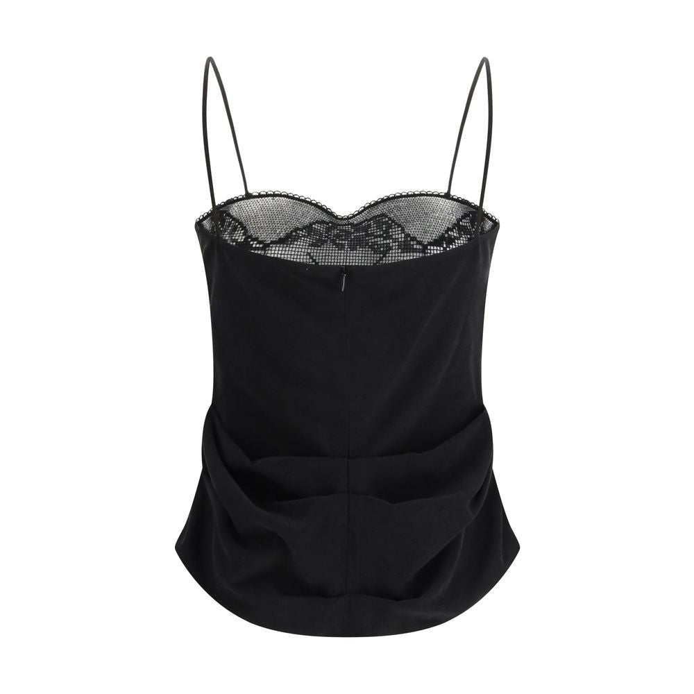 Black Silk Blouse