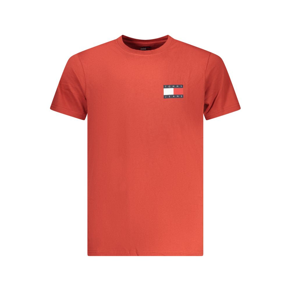Red Cotton Men Shirt
