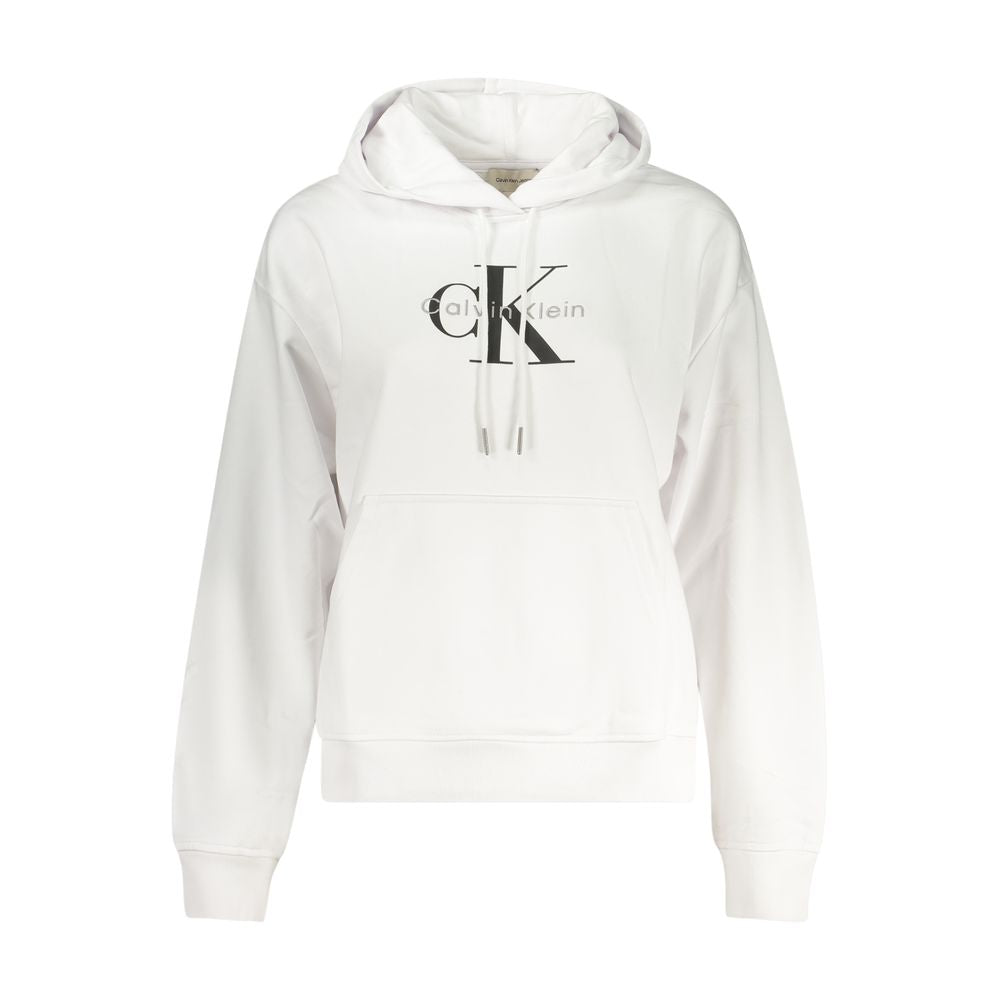 Bianco Cotton Women Sweatshirt - ventzia