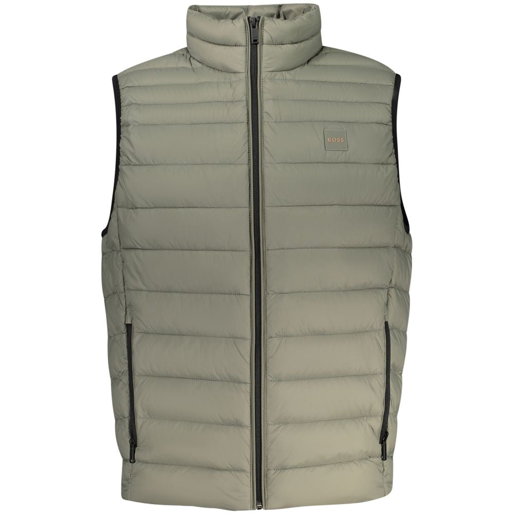Verde Poliammide Mens Jacket - ventzia