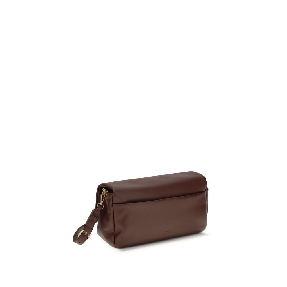 Brown Calf Leather Bos Taurus Shoulder Bag - ventzia
