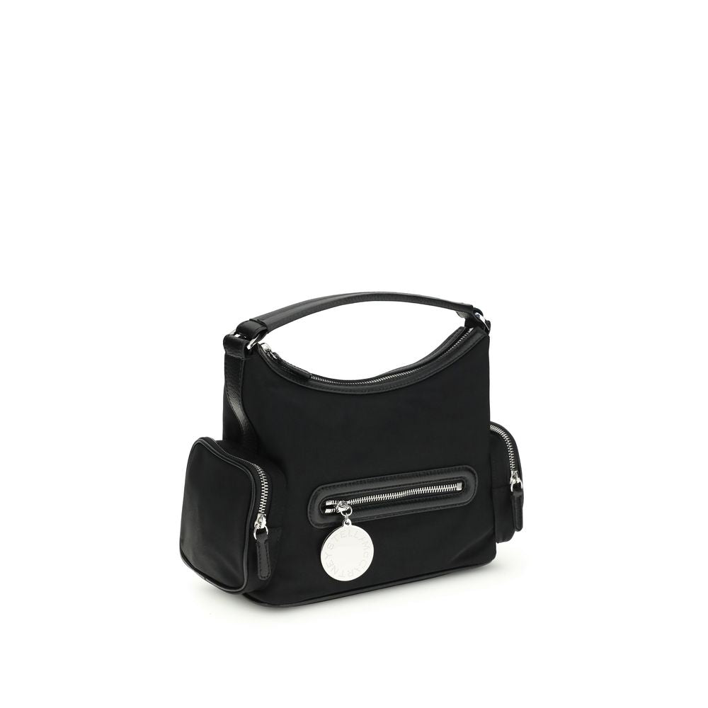 Black Other Fibres Shoulder Bag - ventzia