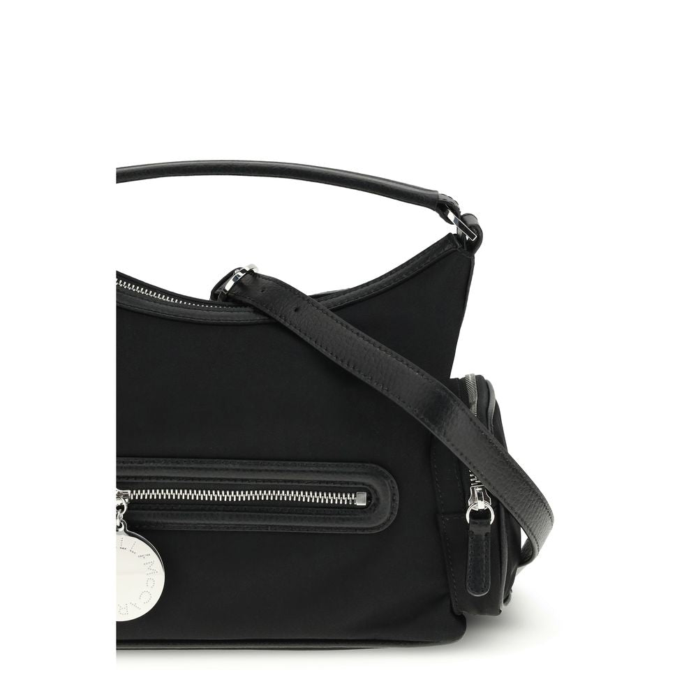 Black Other Fibres Shoulder Bag - ventzia