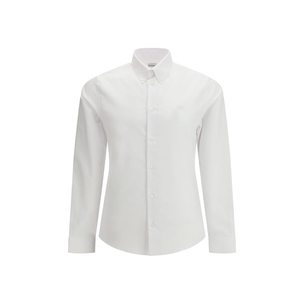 White Cotton Dress Shirt - ventzia