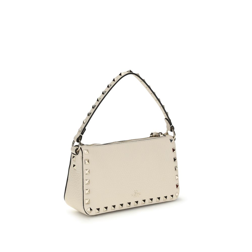 Beige Calf Leather Bos Taurus Shoulder Bag - ventzia