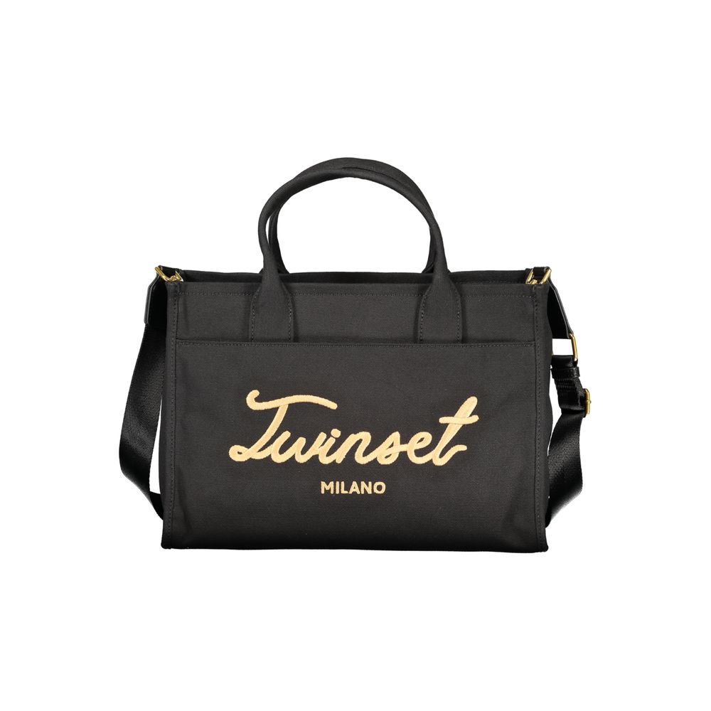 Nero Cotton Women Tote - ventzia
