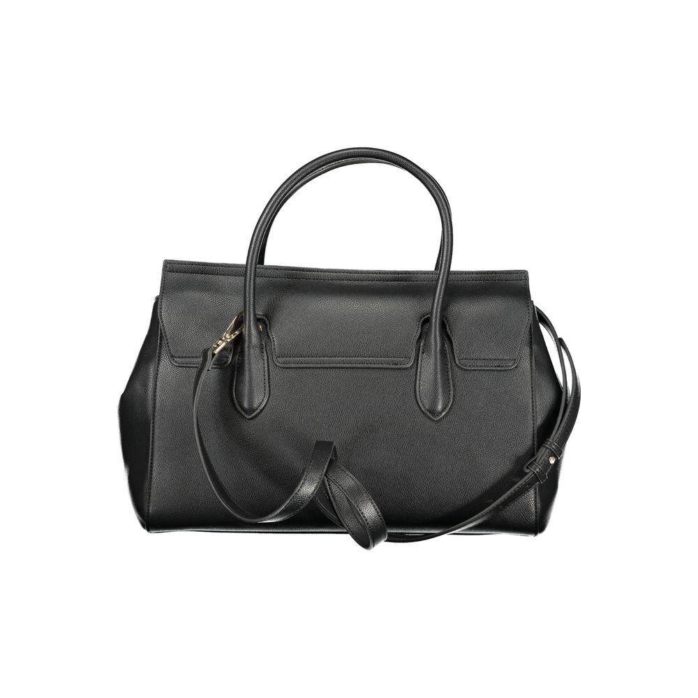 Nero Polyurethane Women's Tote - ventzia