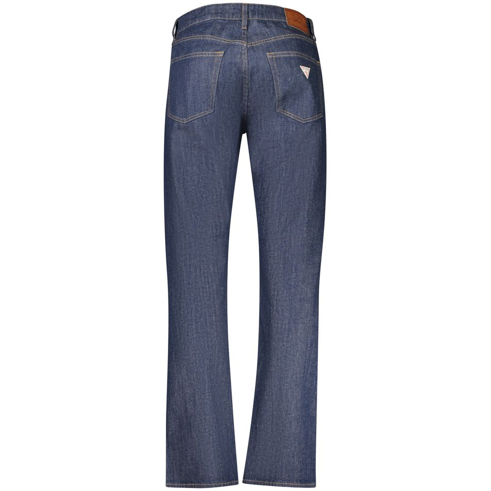 Blu Cotton Men's Jeans - ventzia