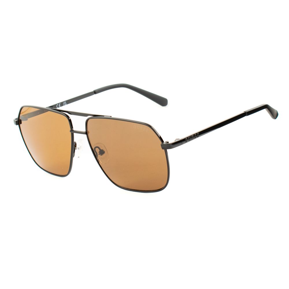 Black Metal Sunglasses - ventzia