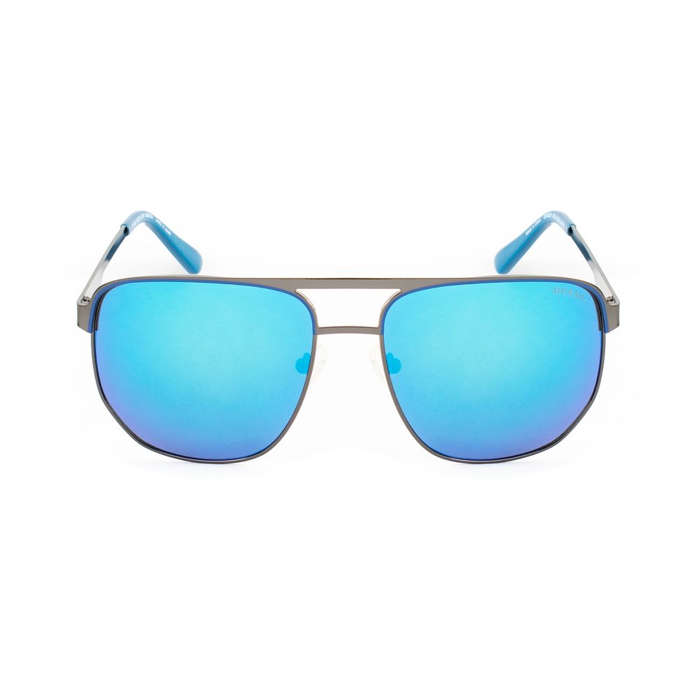 Gray Metal Sunglasses - ventzia