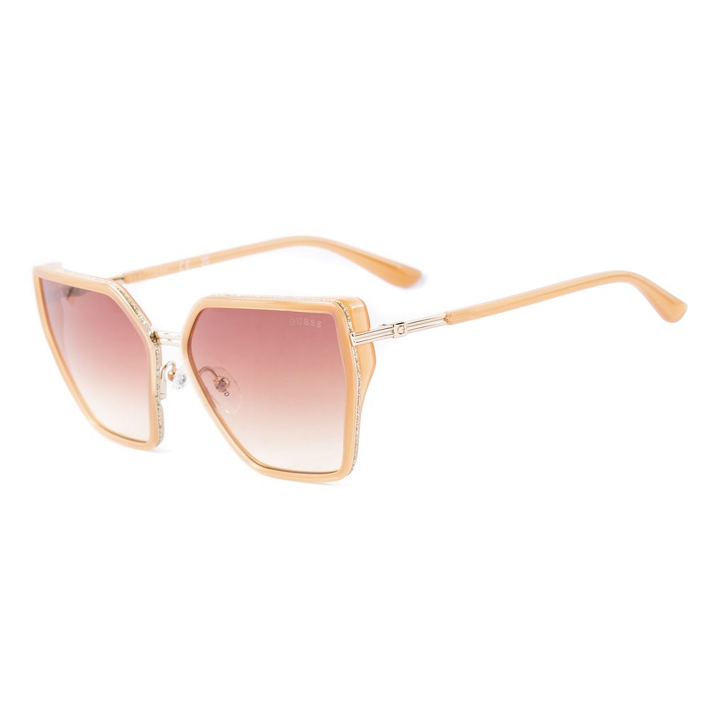 Beige Resin Sunglasses - ventzia