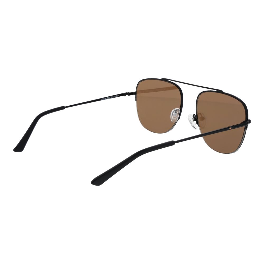 Brown Metal Sunglasses - ventzia