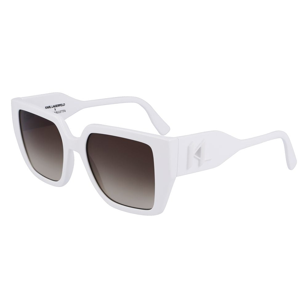 White Injected Sunglasses - ventzia