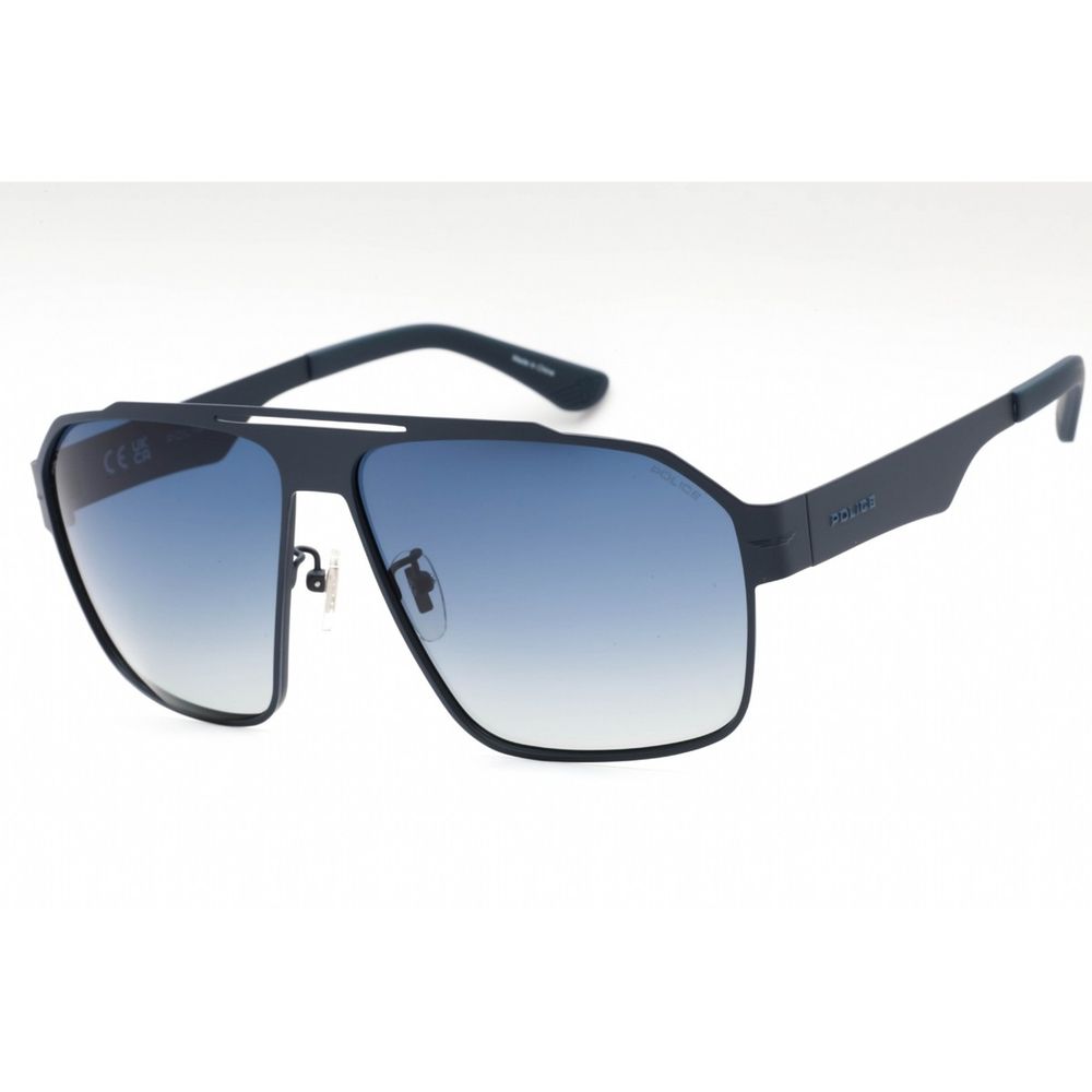 Blue Metal Sunglasses - ventzia