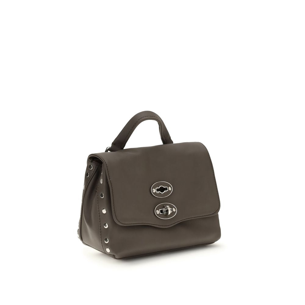 Brown Calf Leather Bos Taurus Handbag - ventzia
