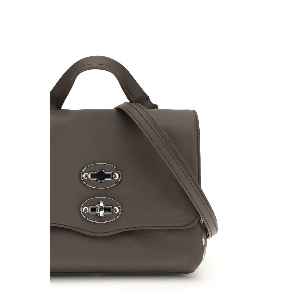 Brown Calf Leather Bos Taurus Handbag - ventzia