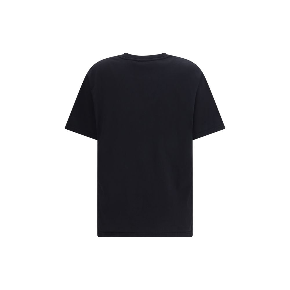 Black Cotton T-Shirt - ventzia