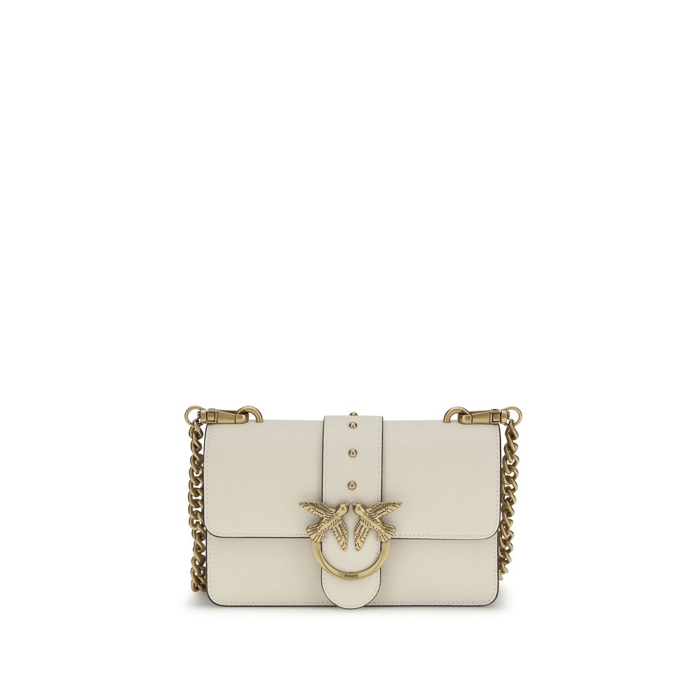 Beige Calf Leather Bos Taurus Shoulder Bag - ventzia