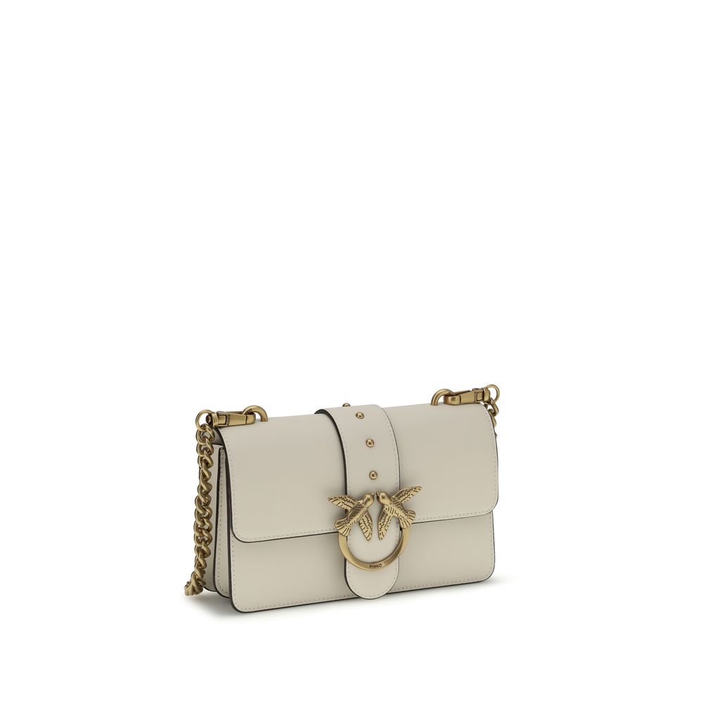 Beige Calf Leather Bos Taurus Shoulder Bag - ventzia