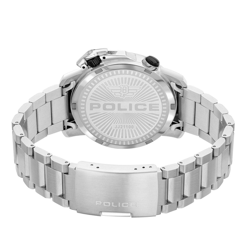 Gray Stainless Steel Dress Watch - ventzia