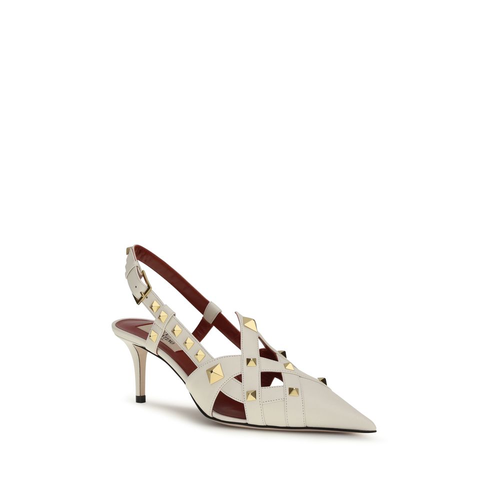 Beige Goatskin High Heel Pumps - ventzia