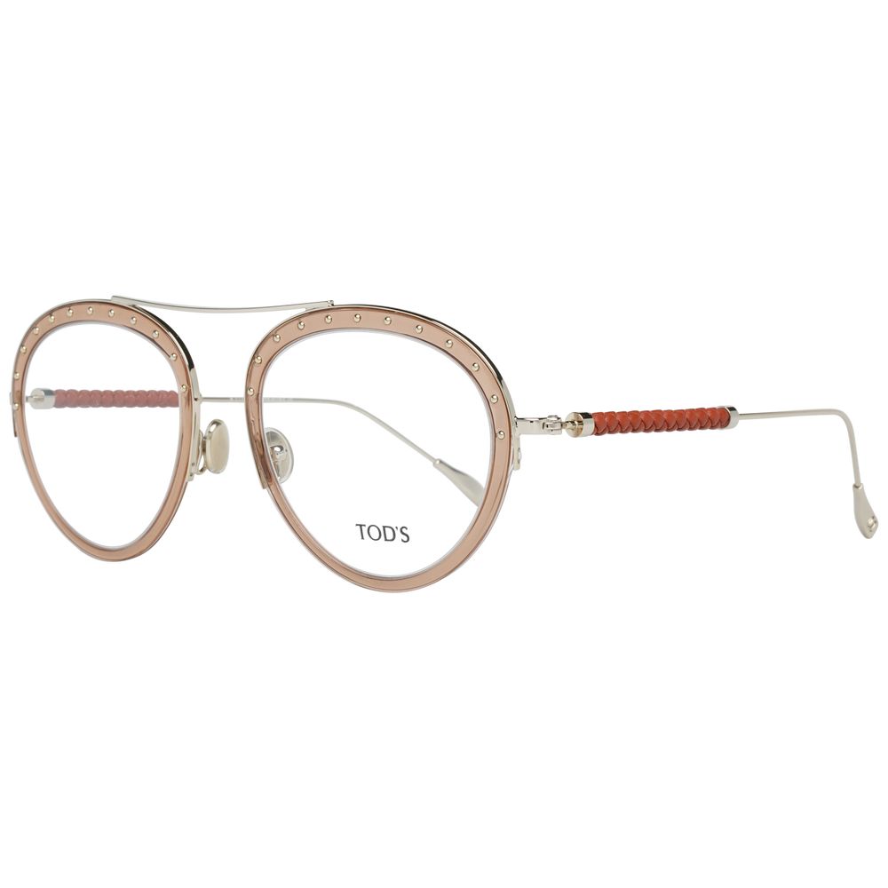 Brown Metal & Plastic Glasses (Frames) - ventzia
