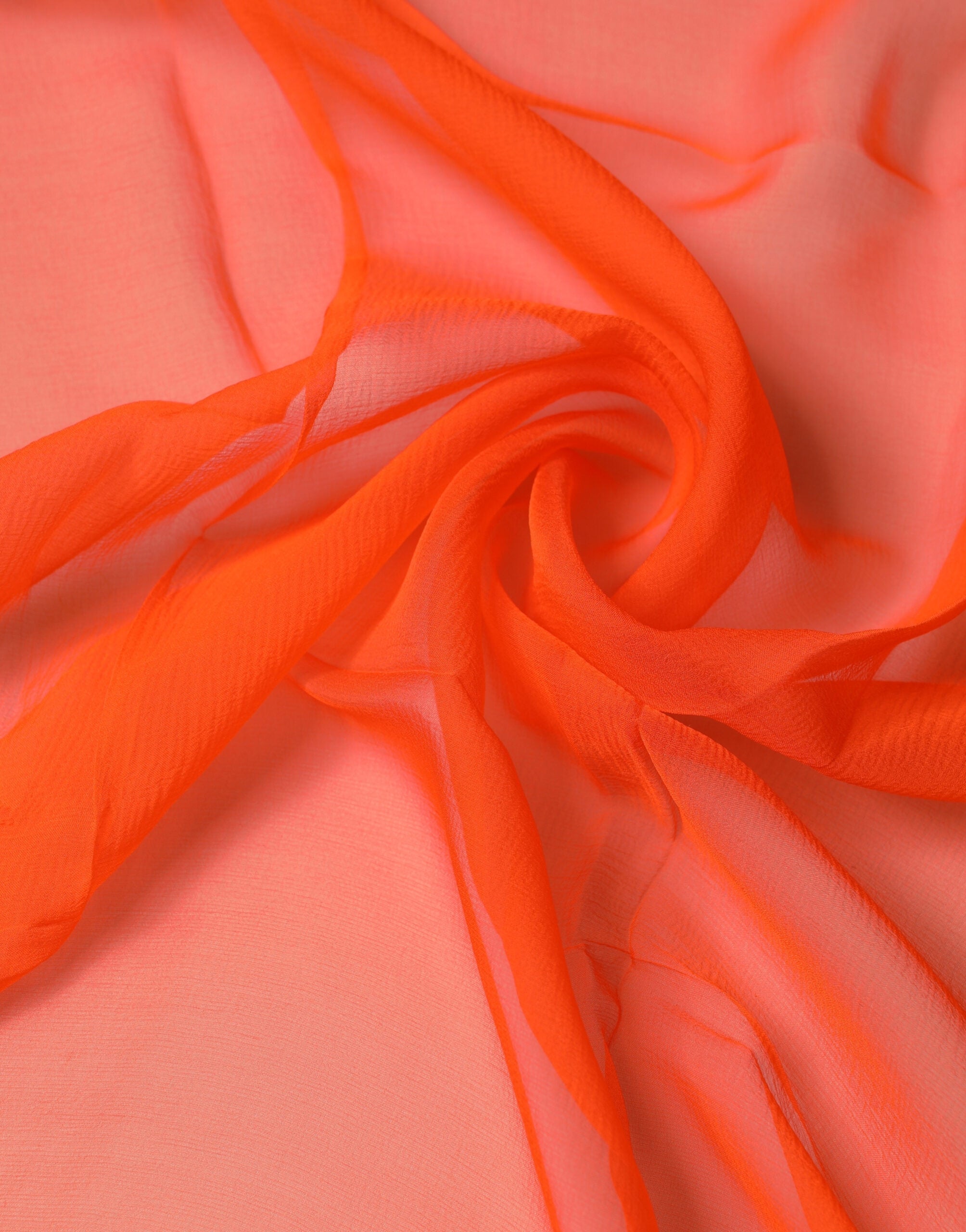 Bright Red Silk Wrap Shawl Foulard 132cm x 98cm Scarf - ventzia