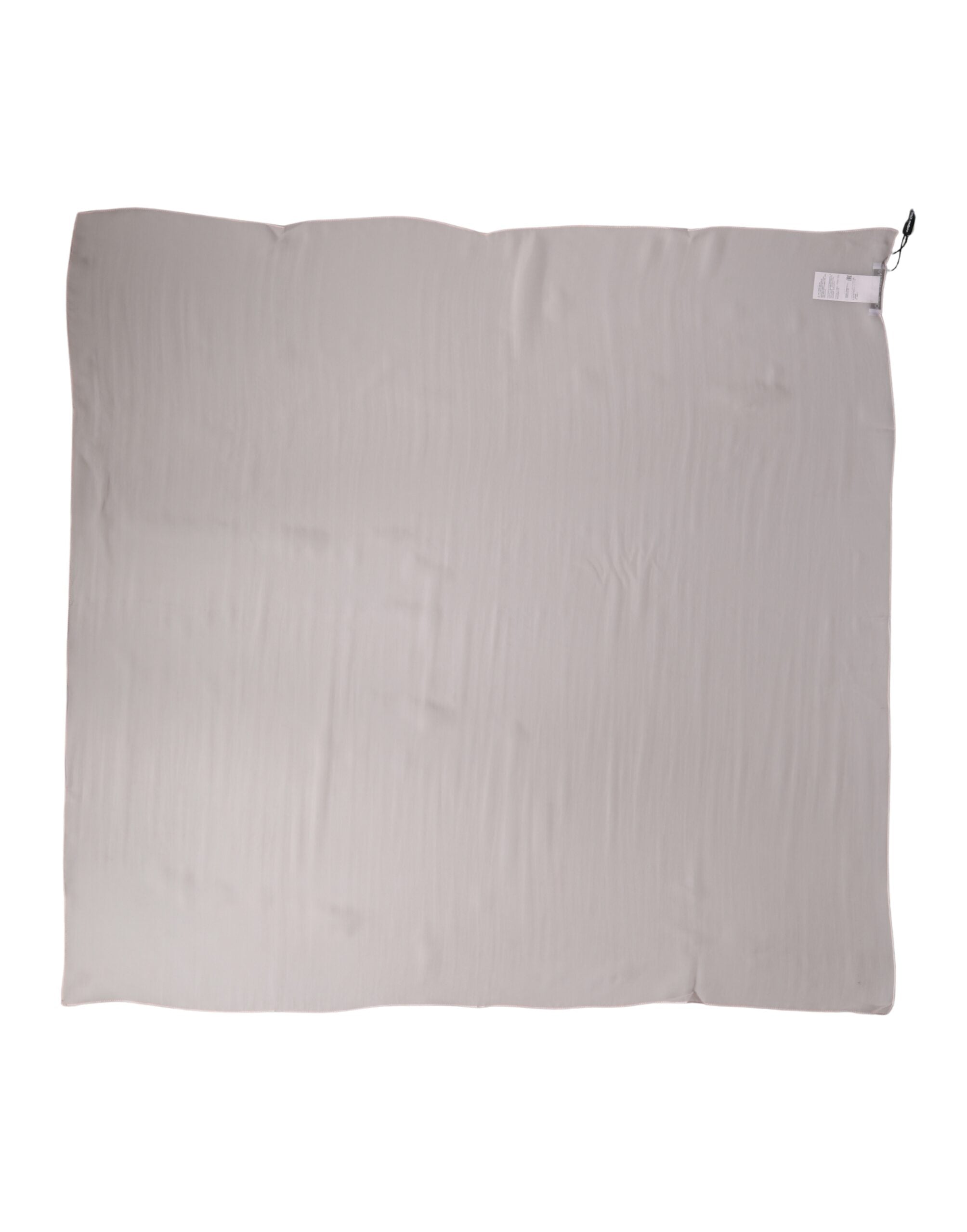 Light Pink Silk Neck Wrap Foulard 91.5cm x 88cm Scarf - ventzia