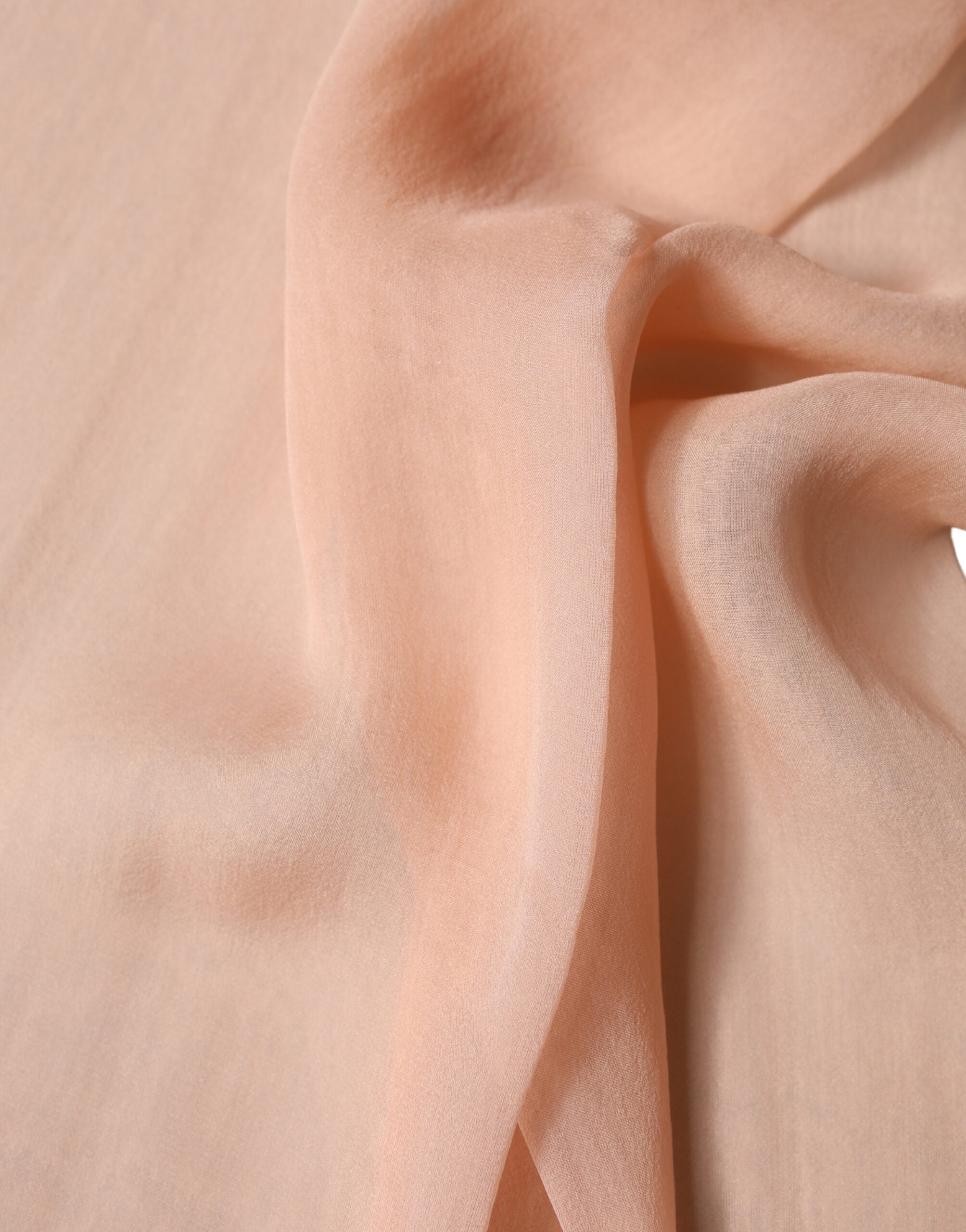Light Pink Silk Sash Wrap Foulard 291cm x 19cm Scarf - ventzia